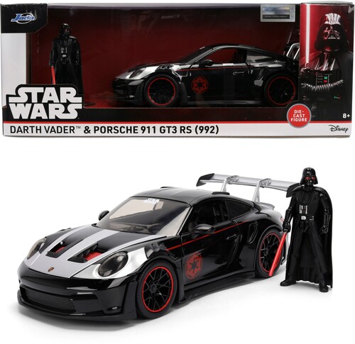 JADA 1/ 24 HWR SW PORCHE 911 & DARTH VADER