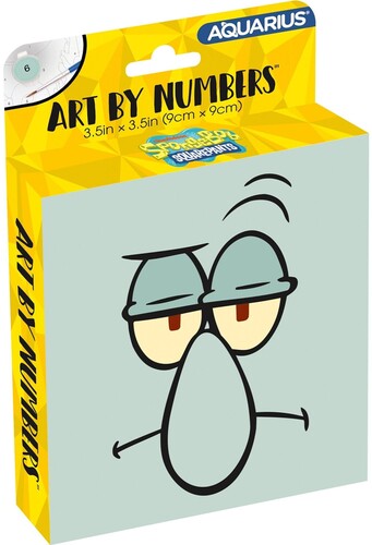 SPONGEBOB SQUIDWARD MICRO ART BY NUMBERS