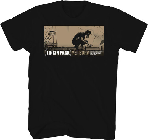 LINKIN PARK METEORA ALBUM COVER TSHIRT BLACK MD