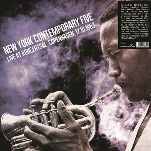 New York Contemporary Five - Live At Koncertsal Copenhagen vinyl record cover
