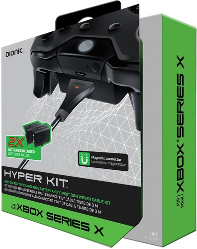 BIONIK XBSX HYPERKIT X RCHRGBL BTTERY KIT