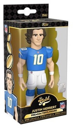 Funko Gold 5 NFL: - Chargers- Justin Herbert (Styles May Vary) (Vfig)