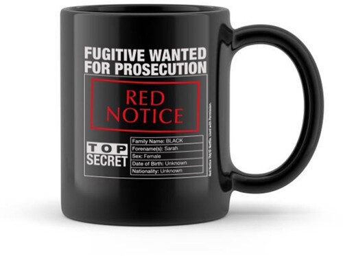 NFX RED NOTICE CHANGE MUG|alliance entertainment