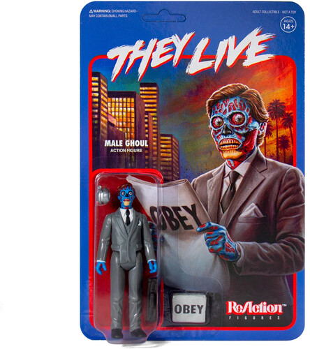 THEY LIVE REACTION FIGURE - MALE GHOUL