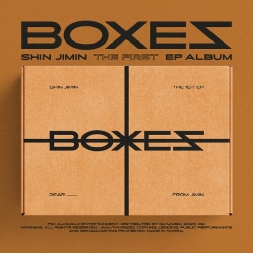 Shin Jimin - Boxes (1st Ep) (Post) (Stic) (Gtrp) (Phot) (Asia)