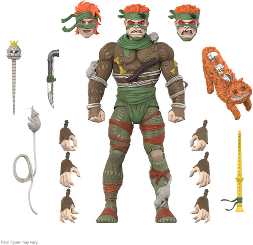 Teenage Mutant Ninja Turtles Rat King Figure Preview by NECA - The