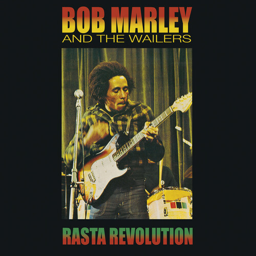 Bob Marley - Rasta Revolution - Green/Black Splatter (Blk)