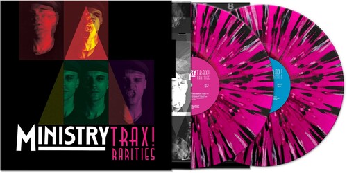 Trax Rarities - Black/ white/ magenta Splatter