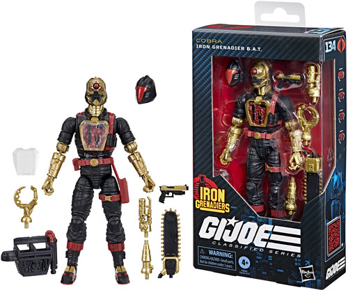 Hasbro Collectibles - G.I. Joe - Classified Series - #134 Iron Grenadier B.A.T.