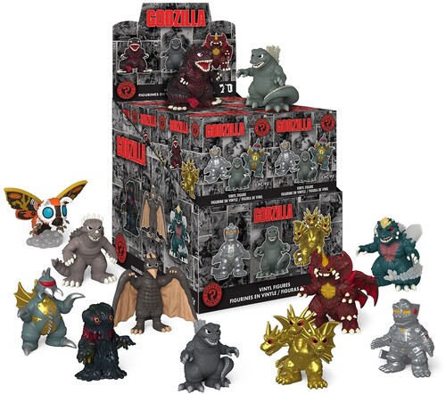 FUNKO MYSTERY MINI GODZILLA ONE PER PURCHASE