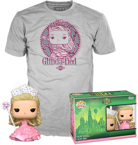 FUNKO POP & TEE WICKED GLINDA XS