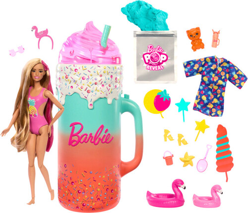 BARBIE POP REVEAL FRUIT BARBIE TROPICAL SMOOTHIE