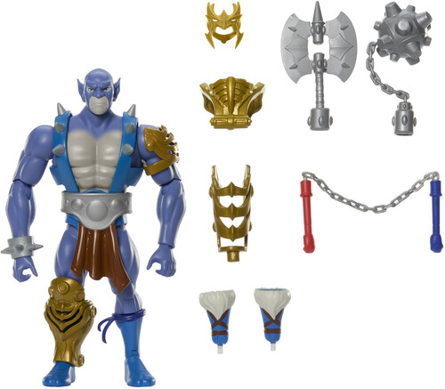 Mattel Collectible - Masters of the Universe x Thundercats Panthro Action Figure (He-Man, MOTU)
