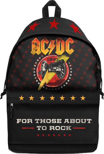 ROCKSAX AC/ DC ABOUT ROCK DAYPACK/ RUCKSACK BLK