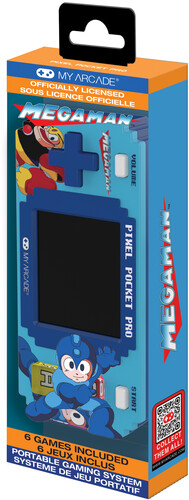 MYARCADE DGUNL7140 MEGA MAN PIXEL POCKET PRO HAND