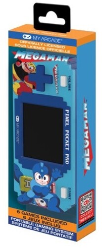 MYARCADE MEGA MAN PIXEL POCKET PRO HAND