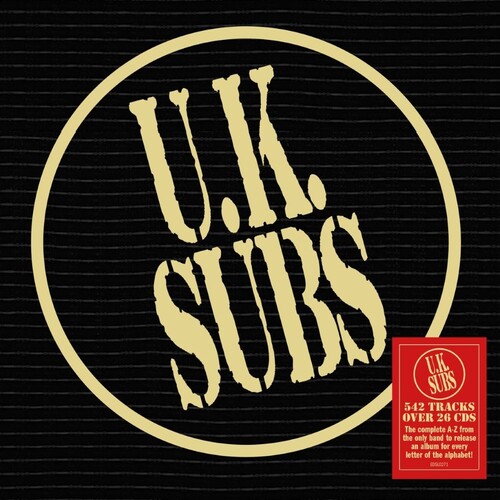 A-Z Of The U.K. Subs - 26CD Boxset