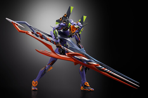EVANGELION 30TH MOD-00 W/  SPEAR LONGINUS METAL FIG