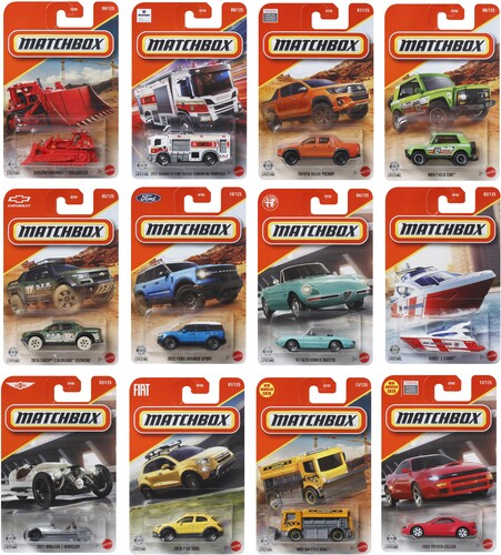MATCHBOX 1 64 BASIC CAR COLLECTION A ASRT