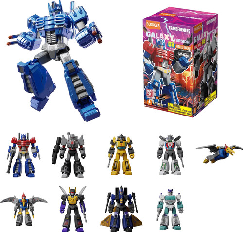 Blokees - Transformers - Galaxy Version - Wv6: Parallel Universe Model Kit 9ct Display