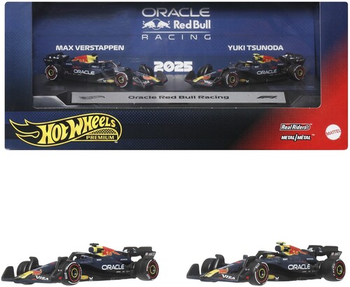HW PREM RACE 2 PACK SET 5 ORACLE RED BULL