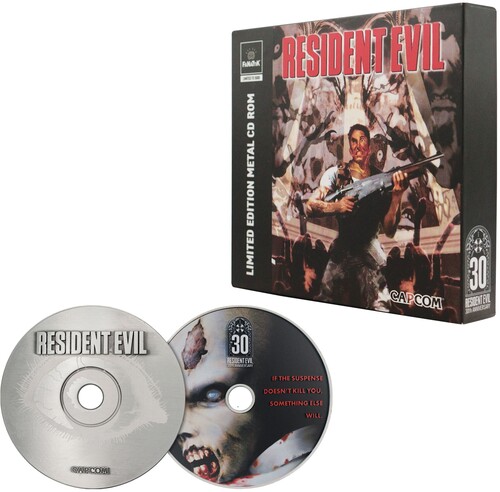 RESIDENT EVIL 30TH ANN LTD ED CD-ROM REPLICA