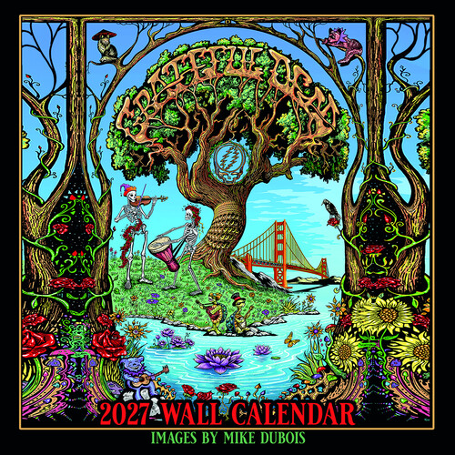 GRATEFUL DEAD 2027 - 12 MONTH CALENDAR