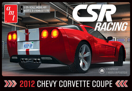 AMT 2012 Corvette Coupe CSR Racing 1/25 Scale Model Kit