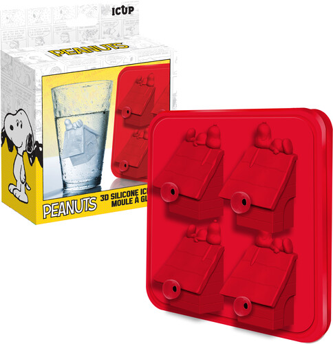 PEANUTS SNOOPY 3D ICE CUBE MOLD (SILICONE)