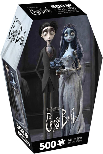 CORPSE BRIDE COFFIN BOX 500 PIECE JIGSAW PUZZLE