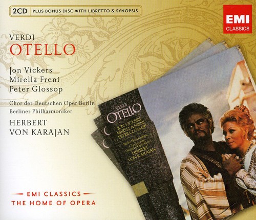 H Von Karajan - Otello (W/Cdrom) vinyl record cover