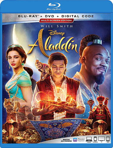 Will Smith - Aladdin (Blu-ray (With DVD, Digital Theater System, AC-3, Dolby, Dubbed))