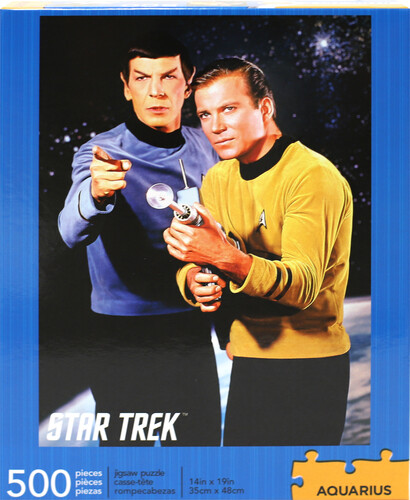 STAR TREK SPOCK & KIRK 500 PC PUZZLE