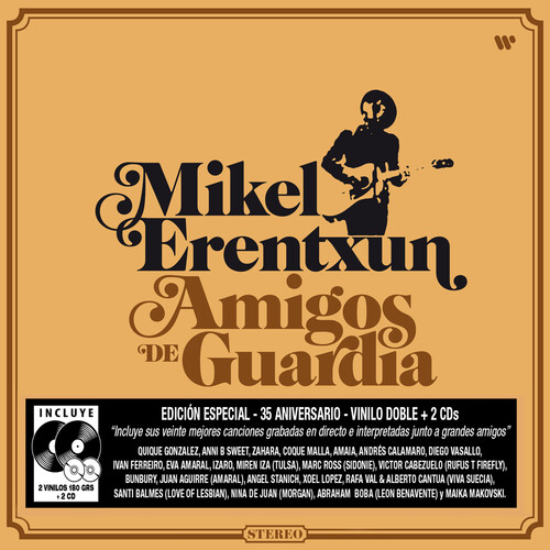 Mikel Erentxun - Amigos De Guardia (W/Cd) (Spa)