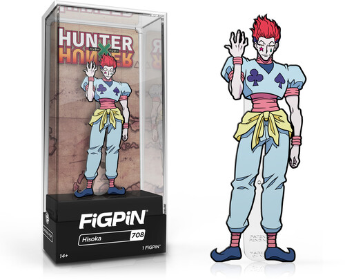 Figpin Hunter X Hunter Hisoka #708 - FiGPiN Hunter X Hunter Hisoka #708
