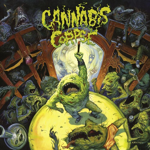Cannabis Corpse - The Weeding vinyl record cover