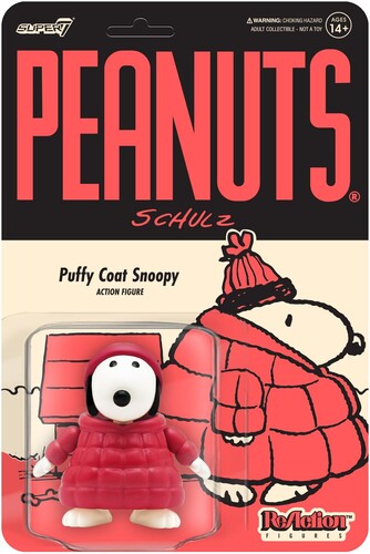 Peanuts Reaction Figure Wave 5 - Puffy Coat Snoopy - Peanuts Reaction Figure Wave 5 - Puffy Coat Snoopy