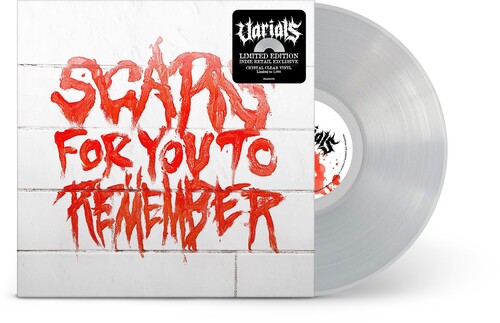 Varials - Scars For You To Remember [Indie Exclusive Limited Edition Crystal Clear LP]