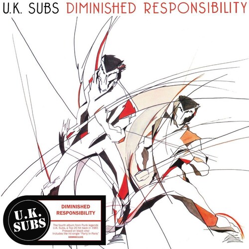 Uk Subs - Diminished Responsibility (Blk) (Ofgv) (Uk)