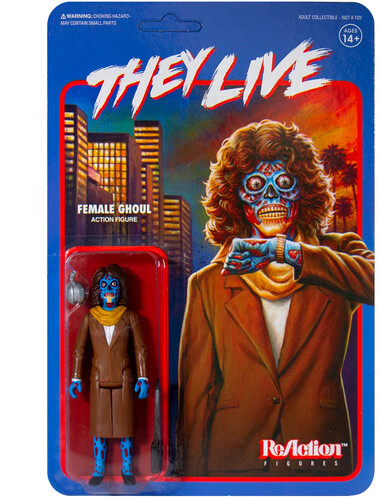 THEY LIVE REACTION FIGURE - FEMALE GHOUL