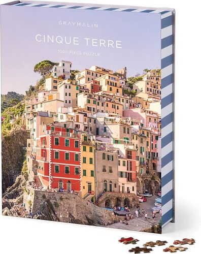 GRAY MALIN CINQUE TERRE 1000 PIECE BOOK PUZZLE|alliance entertainment
