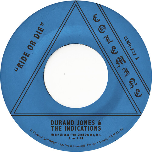 Durand Jones & The Indications - Ride or Die / More Than Ever [Opaque Red Vinyl Single]