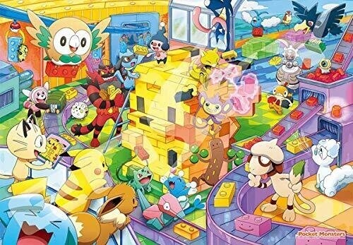 1000P PUZZLE - LETS MAKE IT TOGETHER PIKACHU BLOC