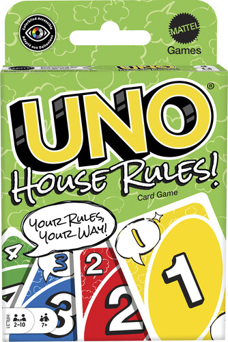Mattel Games - UNO House Rules Card Game