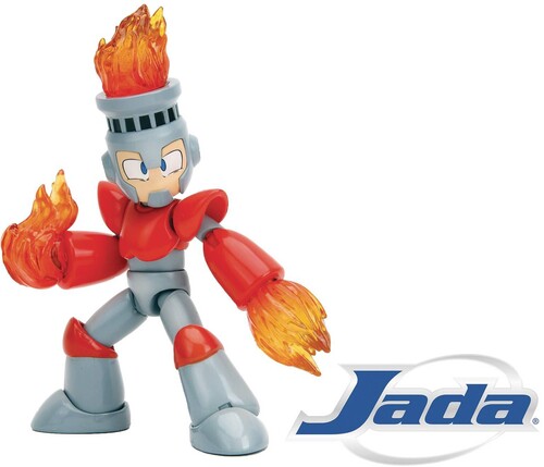 Jada Toys - MegaMan - 4.5 Fire Man