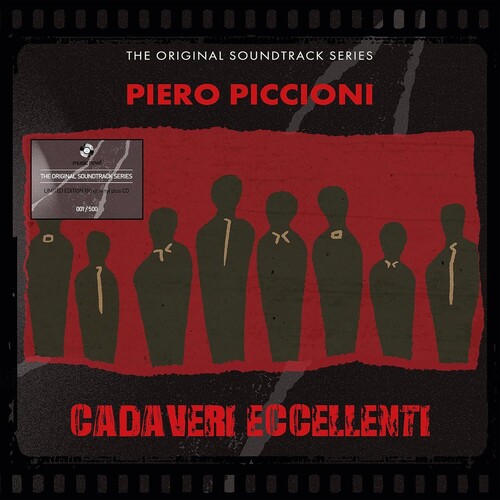 Cadaveri Eccellenti (Original Soundtrack) - Transparent Red Colored Vinyl with CD