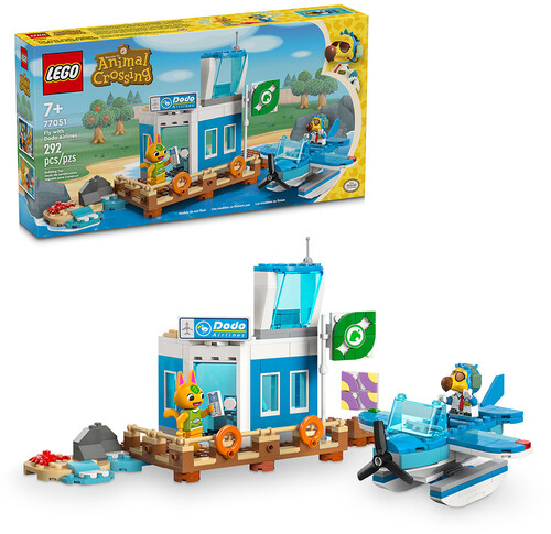 LEGO ANIMAL CROSSING FLY WITH DODO AIRLINES
