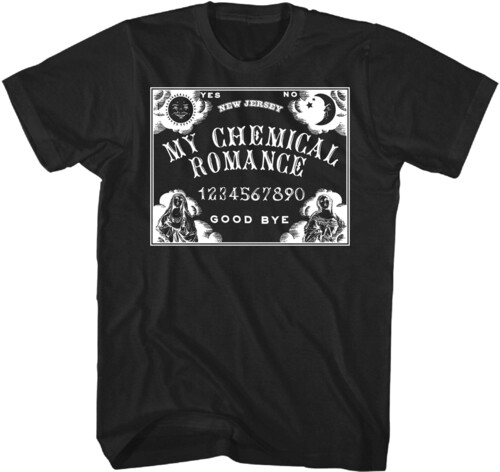 MY CHEMICAL ROMANCE OUIJA TSHIRT LG 20MCR020AA3