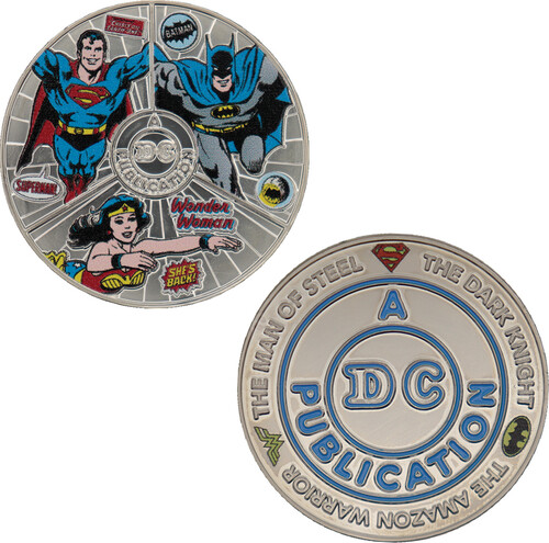 DC COMICS COLLECTIBLE COIN