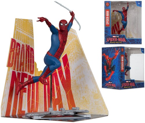 MARVEL STUDIOS COLL 1:10 WV1 SPIDEY (SM BND) STAT